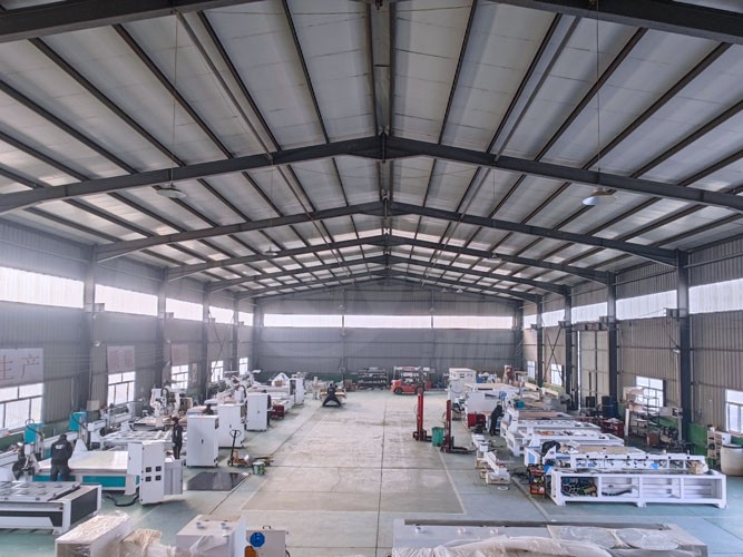 CNC Machine Production Site
