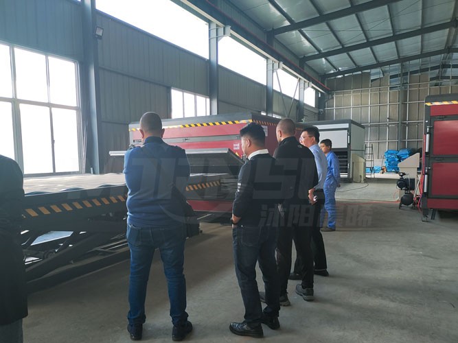 Laminated Glass Machine Production Site