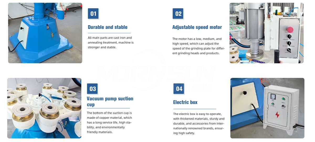 round shaped glass edging machine details
