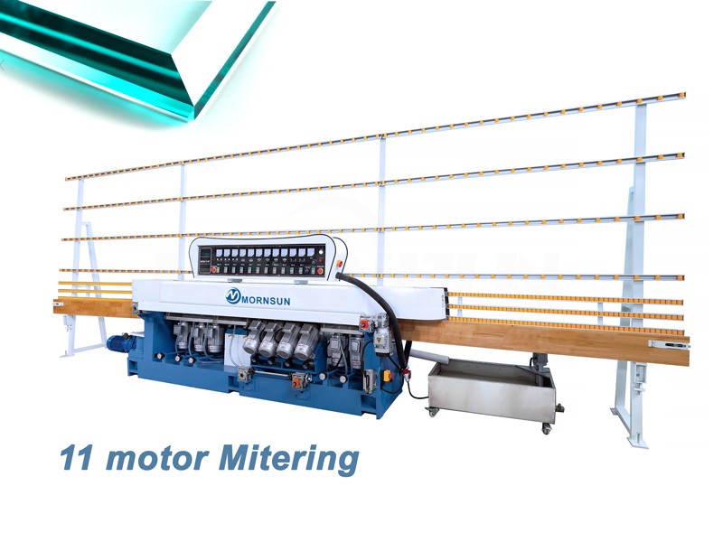 45 degree glass edging polishing grinding machine