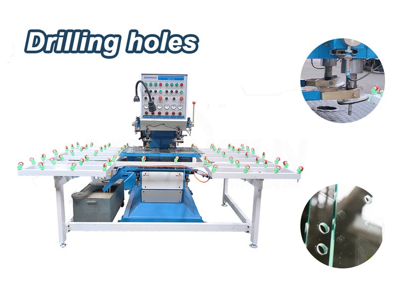 Glass drilling Machine automatic