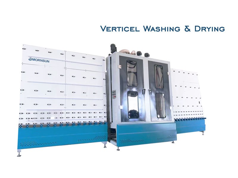 Verticle Glass washer for IG Glass