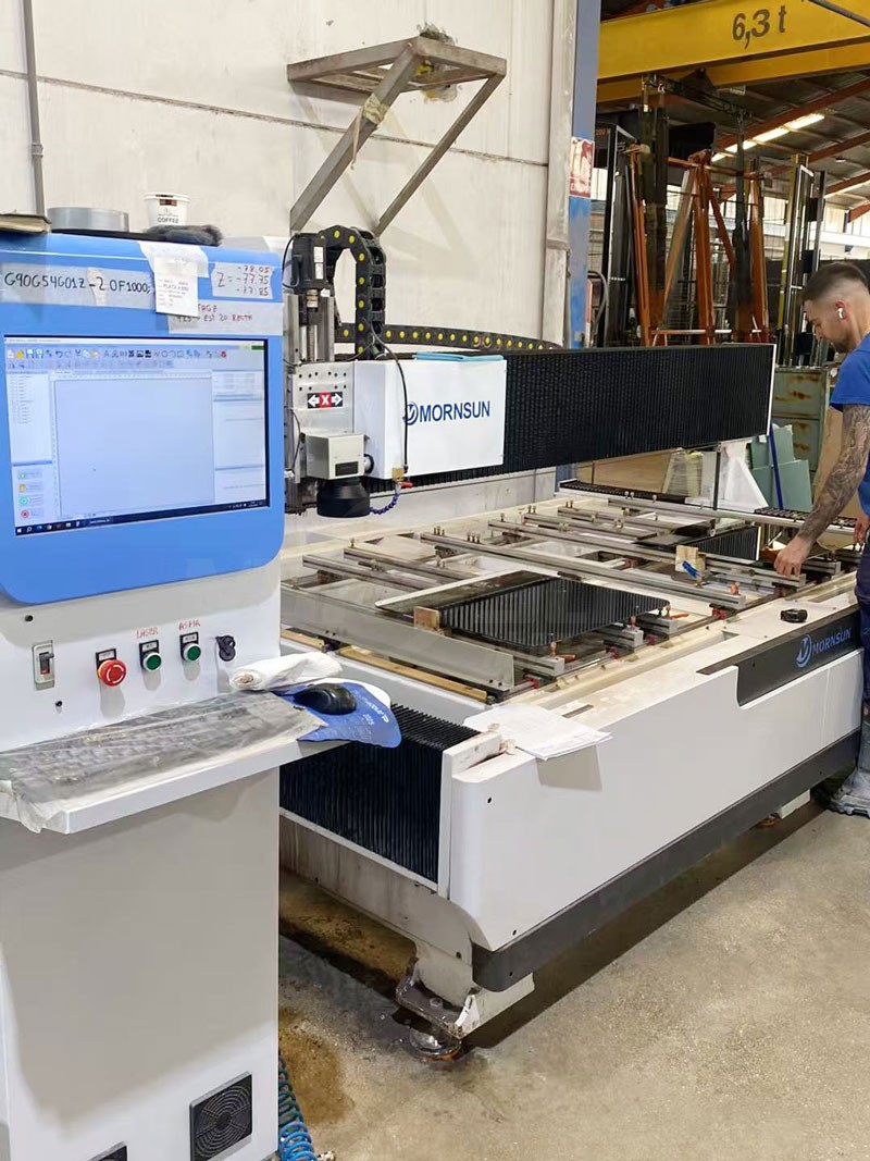 1st Generation Advanced Laser Sandblasting Machine in Europe
